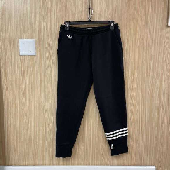 Adidas black sweatpants size Large - Picture 1 of 4